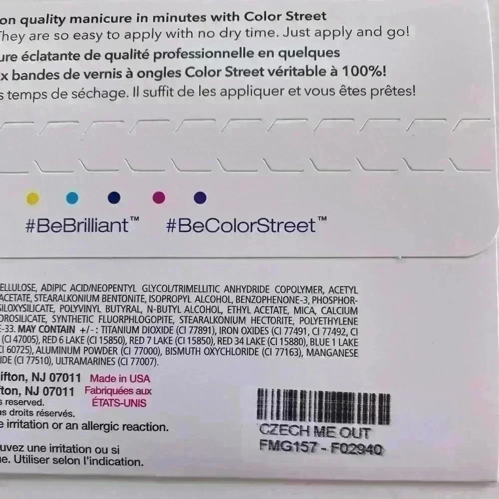 Color Street Barbiecore - Czech Me Out